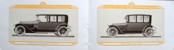 Gauthier Automobiles Modelprogram 1919 Carbrochure (7916)